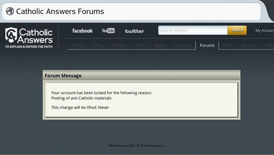 Catholic Answers Forums